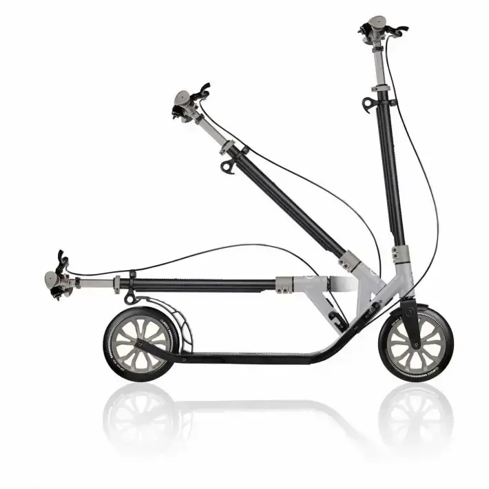 Тротинетка за тийнейджъри Globber ONE NL 230 ULTIMATE - сива, сгъваема, снимка 4