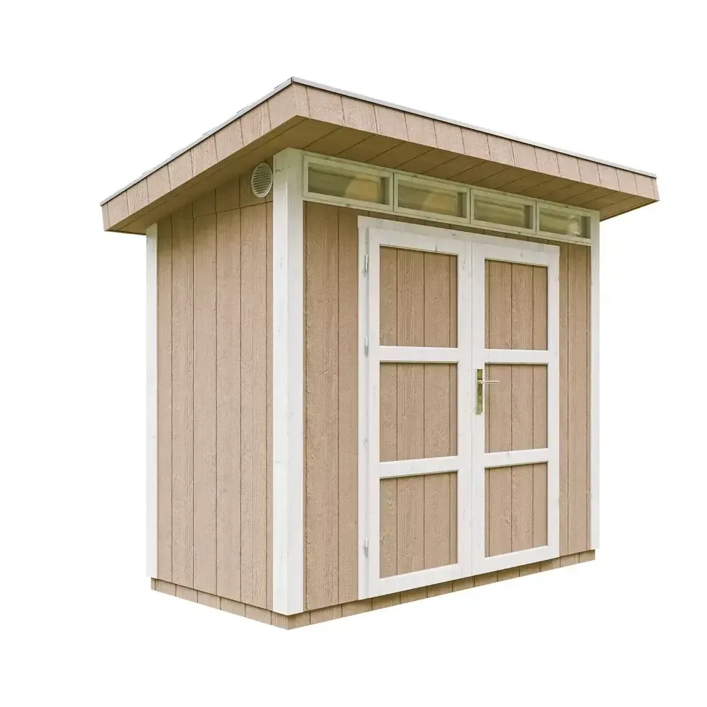 LP® SmartSide® панелен навес с под – 118 × 250 см – 3 м² – Terra Brown