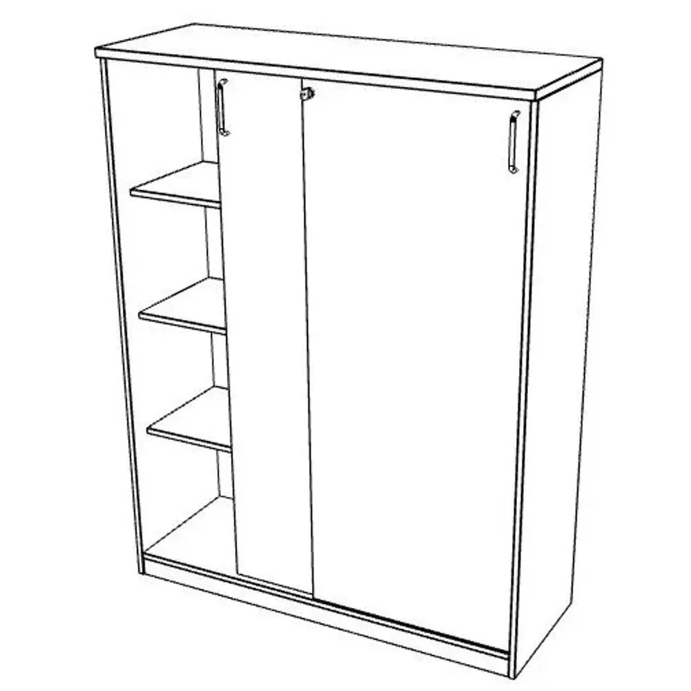 Easy Space шкаф 4OH с плъзгащи врати, снимка 3