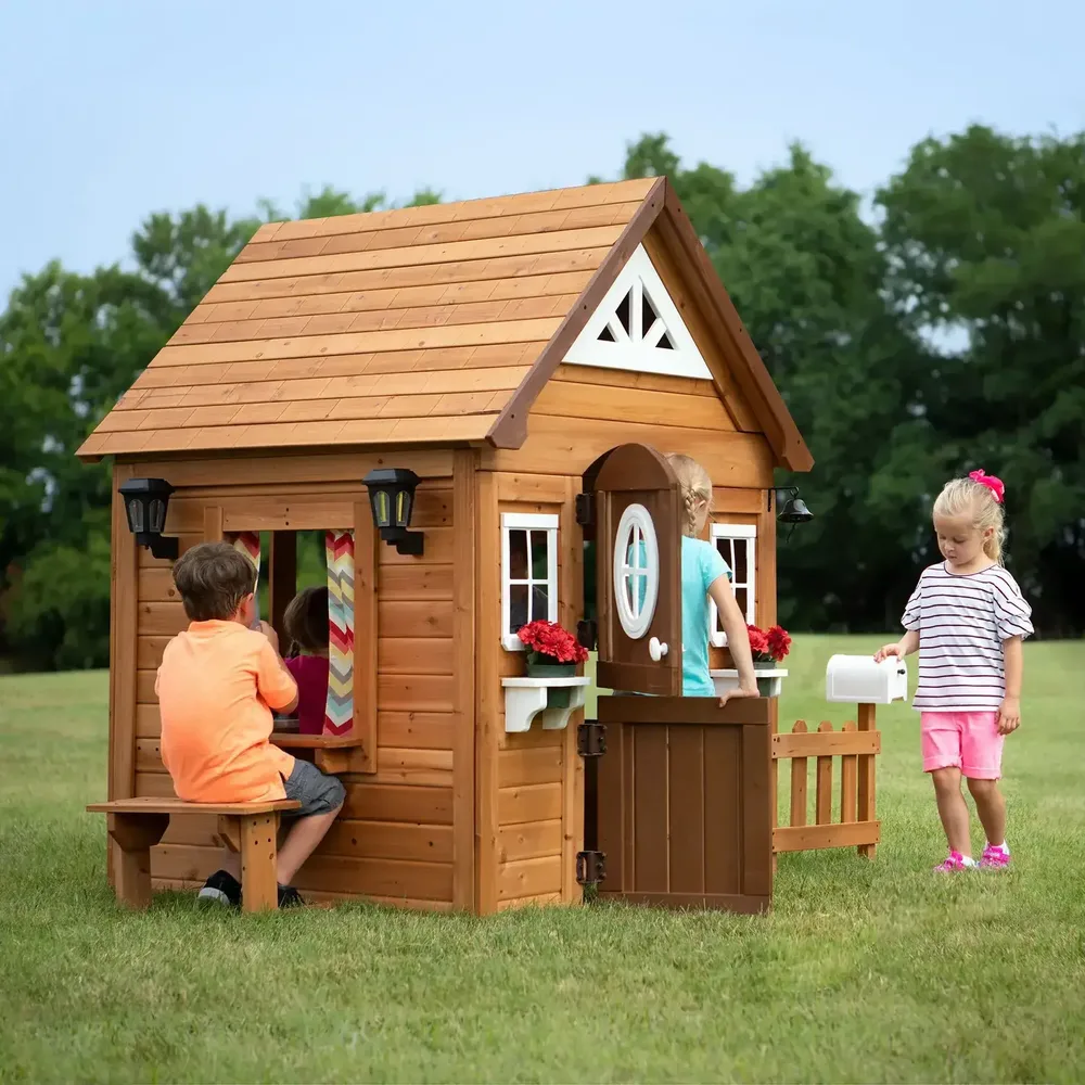 Къщичка за игра Backyard Discovery Aspen, снимка 3