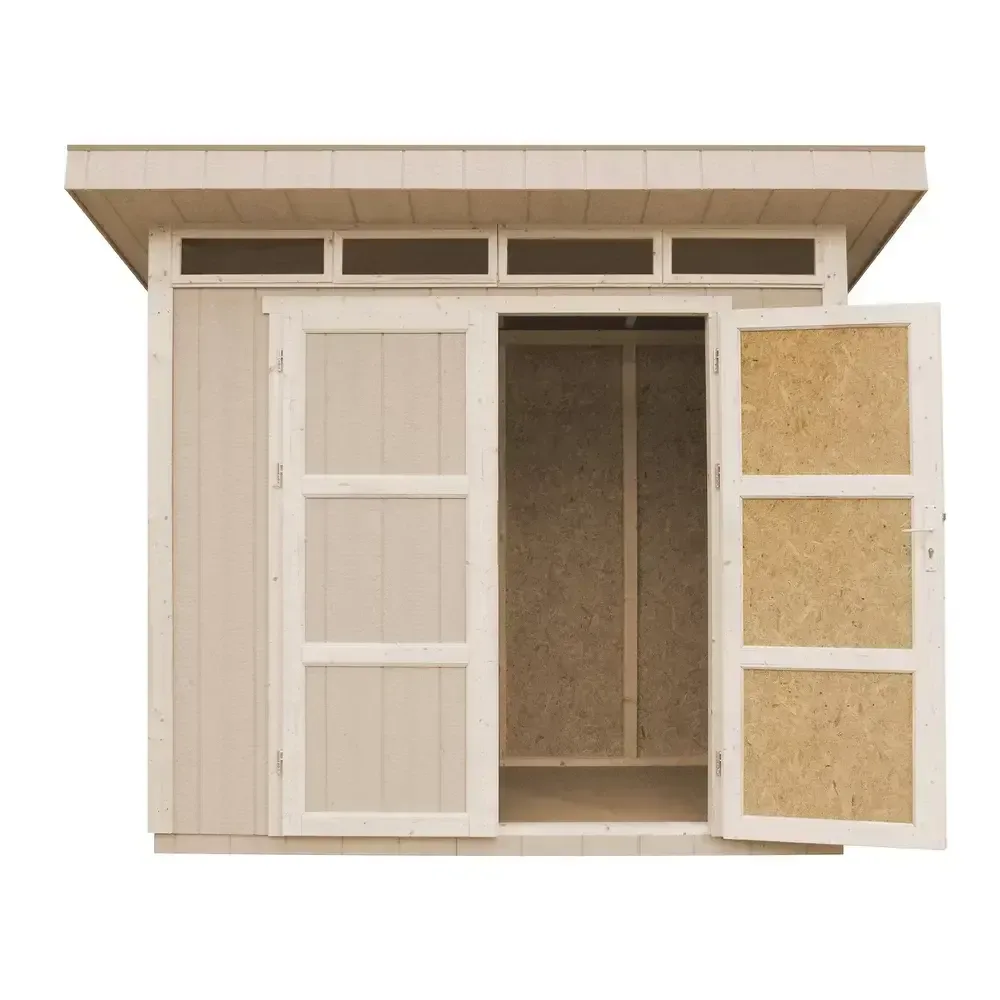 LP® SmartSide® панелен навес с под – 118 × 250 см – 3 м² – Redwood Red, снимка 4