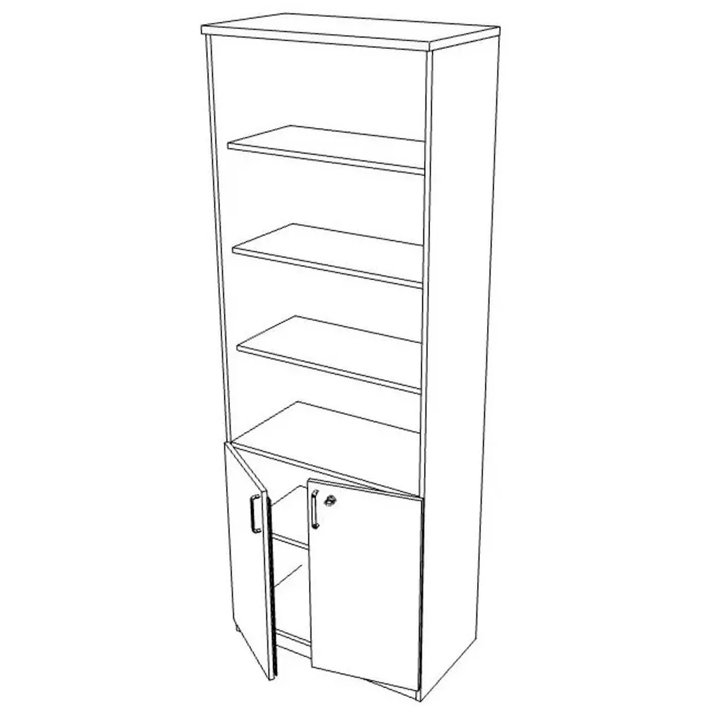 Easy Space комбиниран шкаф 6OH, снимка 2