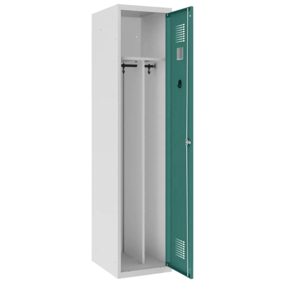 Метален гардероб Sum 410 W – RAL 7035 Light grey MALOW, снимка 2