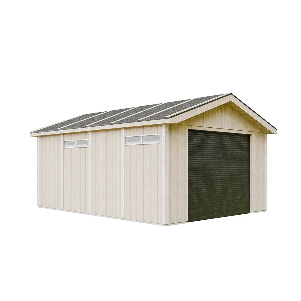 LP® SmartSide® панелен гараж – 354 × 486 см – 17 м²