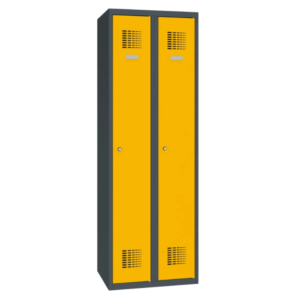 Метален гардероб Sum 320 W – RAL 7035 Light grey MALOW, снимка 3