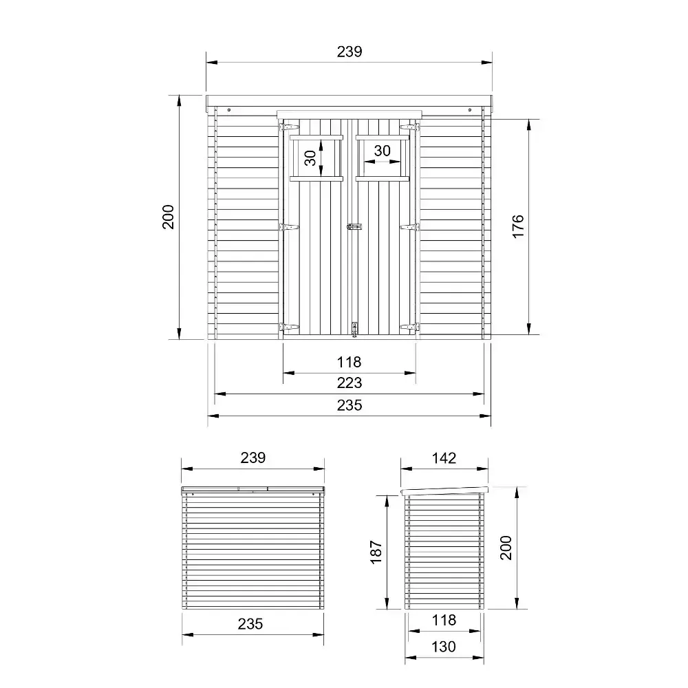 Барака - 235 × 130 см – 3 м², снимка 6