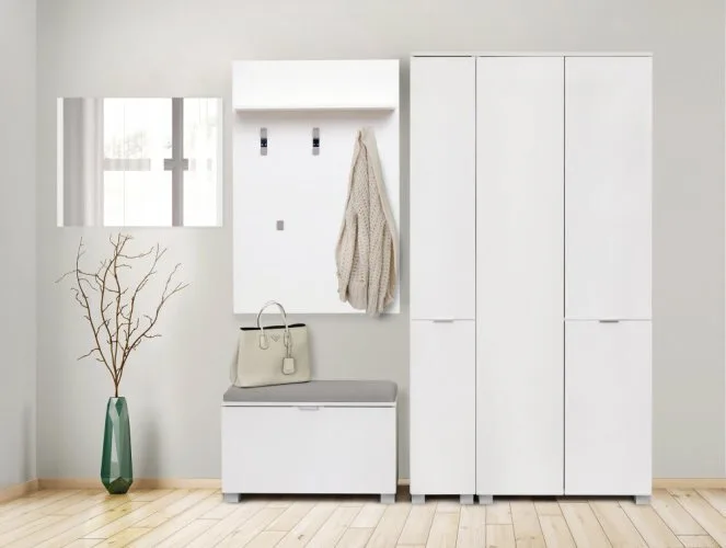 Шкаф ELEGANCE 80 – пясък гланц, снимка 3