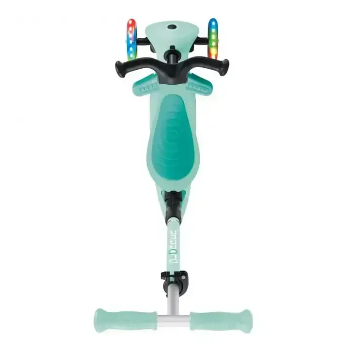 Сгъваема тротинетка с родителски контрол 5 в 1 Globber Go Up Active Lights, ментова, снимка 8