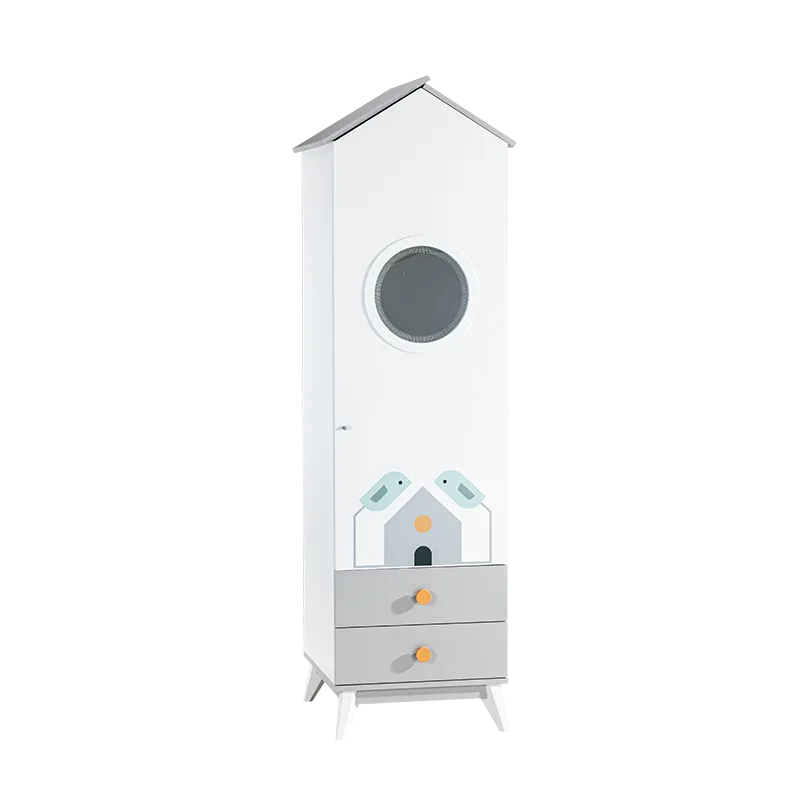 Еднокрилен гардероб къщичка BIRD HOUSE