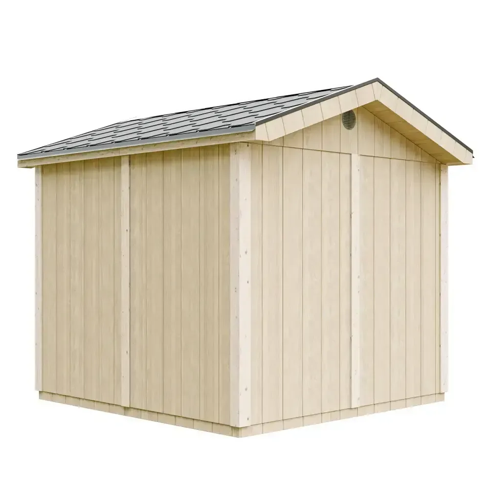 LP® SmartSide® Градинска барака – 236 × 250 см – 6 м² – Harvest Honey/White, снимка 2