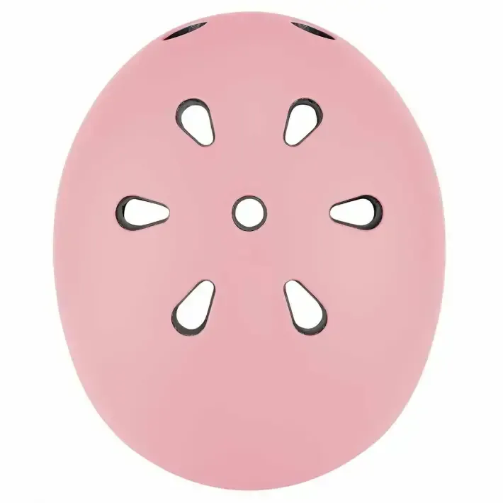 Детска каска за колело и тротинетка Globber, 45-51 см, пастелно розова, снимка 2
