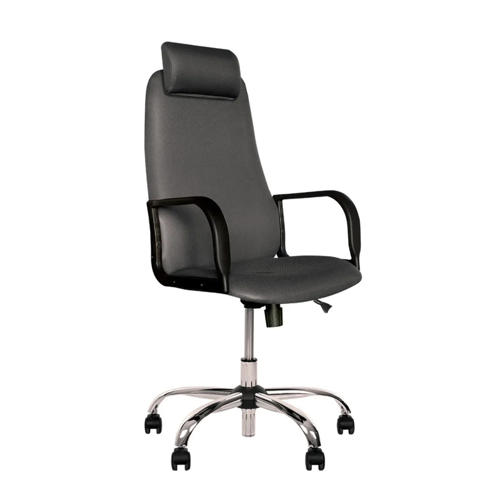 Мениджърски стол Diplomat KD HR Chrome Mesh, снимка 4