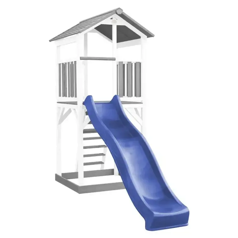 Кула за игра Beach Tower Сиво/Бяла, снимка 2