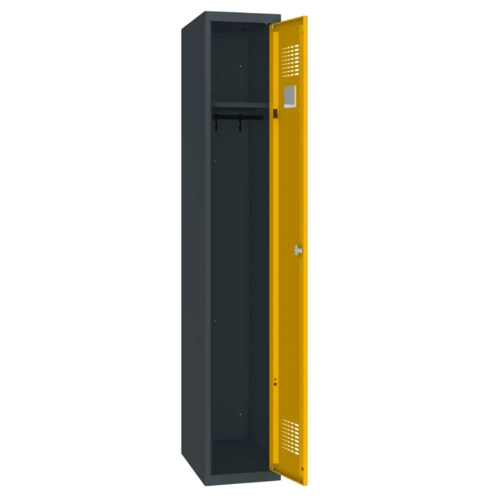 Метален гардероб Sum 310 W – RAL 7035 Light grey MALOW, снимка 2