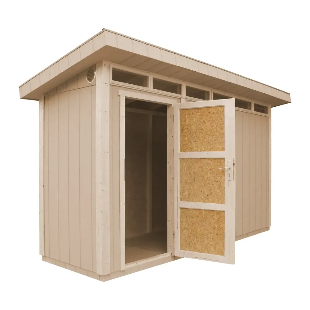 LP® SmartSide® панелен навес с под– 118 × 368 см – 4 м² – Tundra Grey, снимка 4