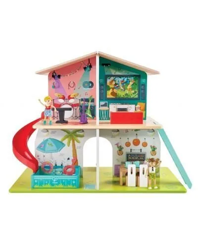 Дървена музикална къща, Hape, С обзавеждане, 31 части