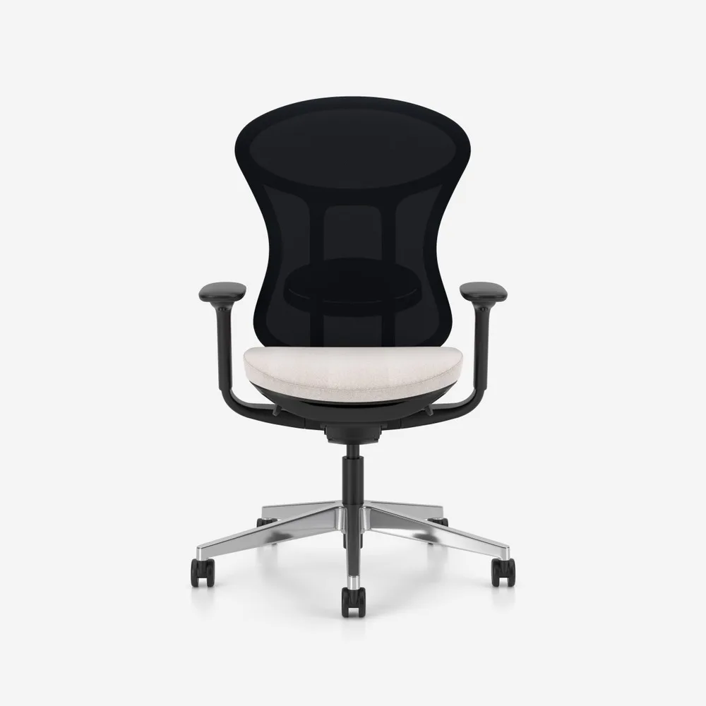 Работен стол Prox MESH BLACK POL