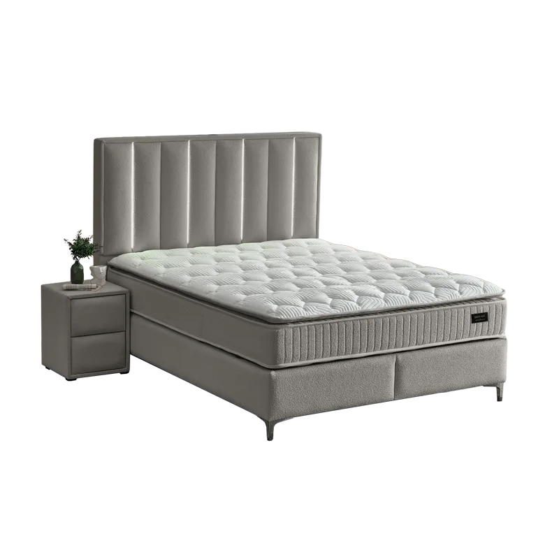 Тапицирана спалня с матрак MINI MOONLIGHT 140 х 200 - пясък 04