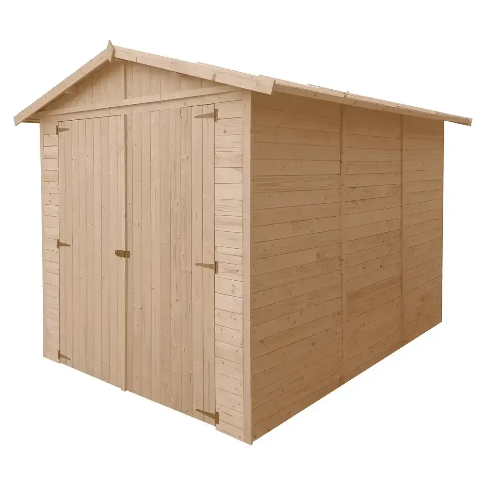 Дървен гараж – 297 × 205 см – 6 м², снимка 2