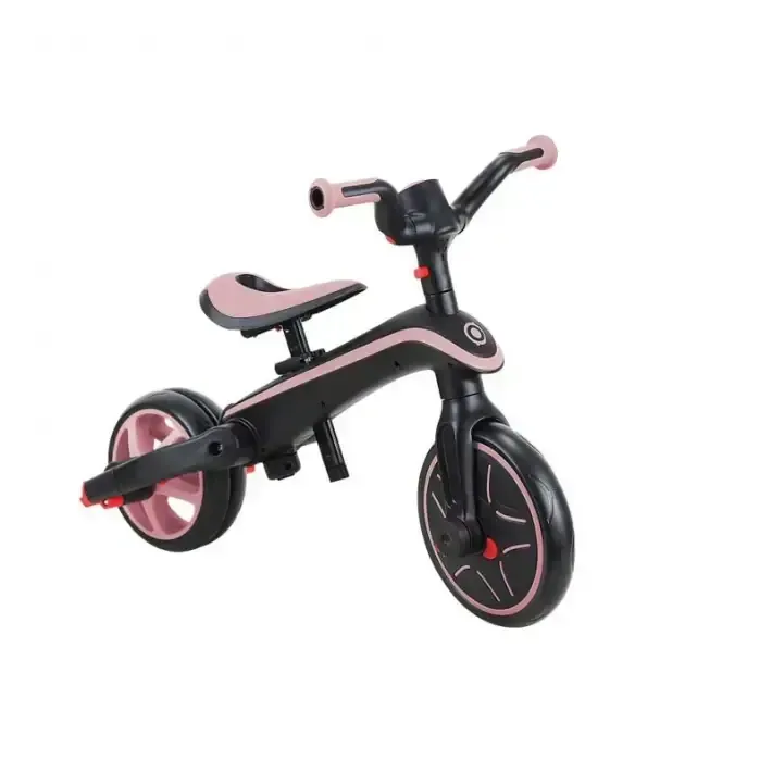 Детска триколка 4 в 1 GLOBBER EXPLORER TRIKE FOLDABLE, сгъваема, розов цвят, снимка 6