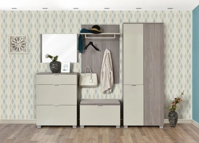 Шкаф ELEGANCE 80 – пясък гланц, снимка 5