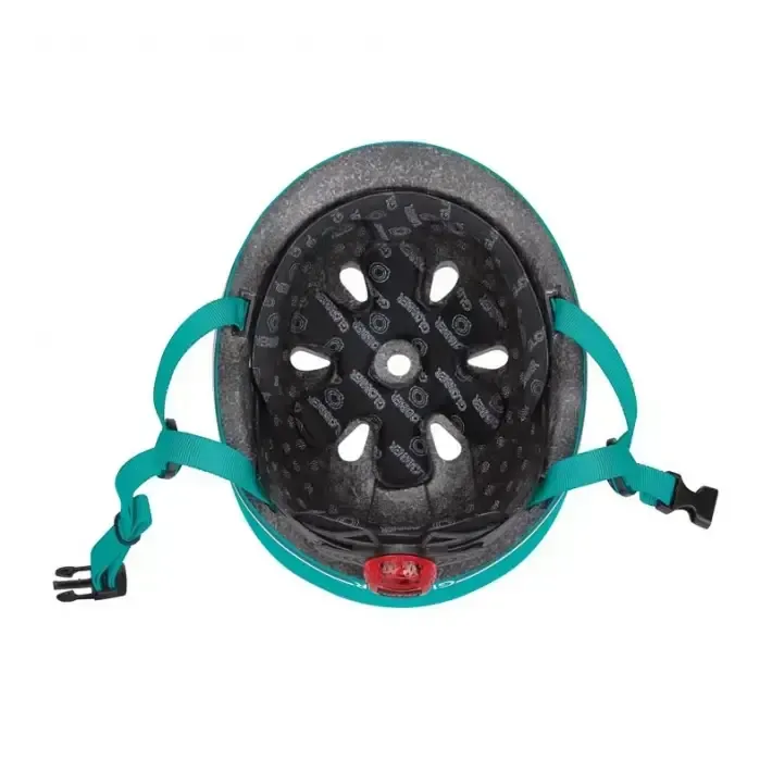 Детска каска за колело и тротинетка Globber XXS/XS (45-51 см) - синьо-зелена, снимка 5