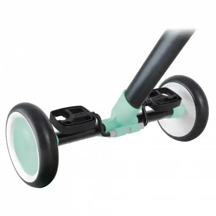 Детска триколка Globber Learning Trike 2 в 1 - ментово зелена, снимка 4
