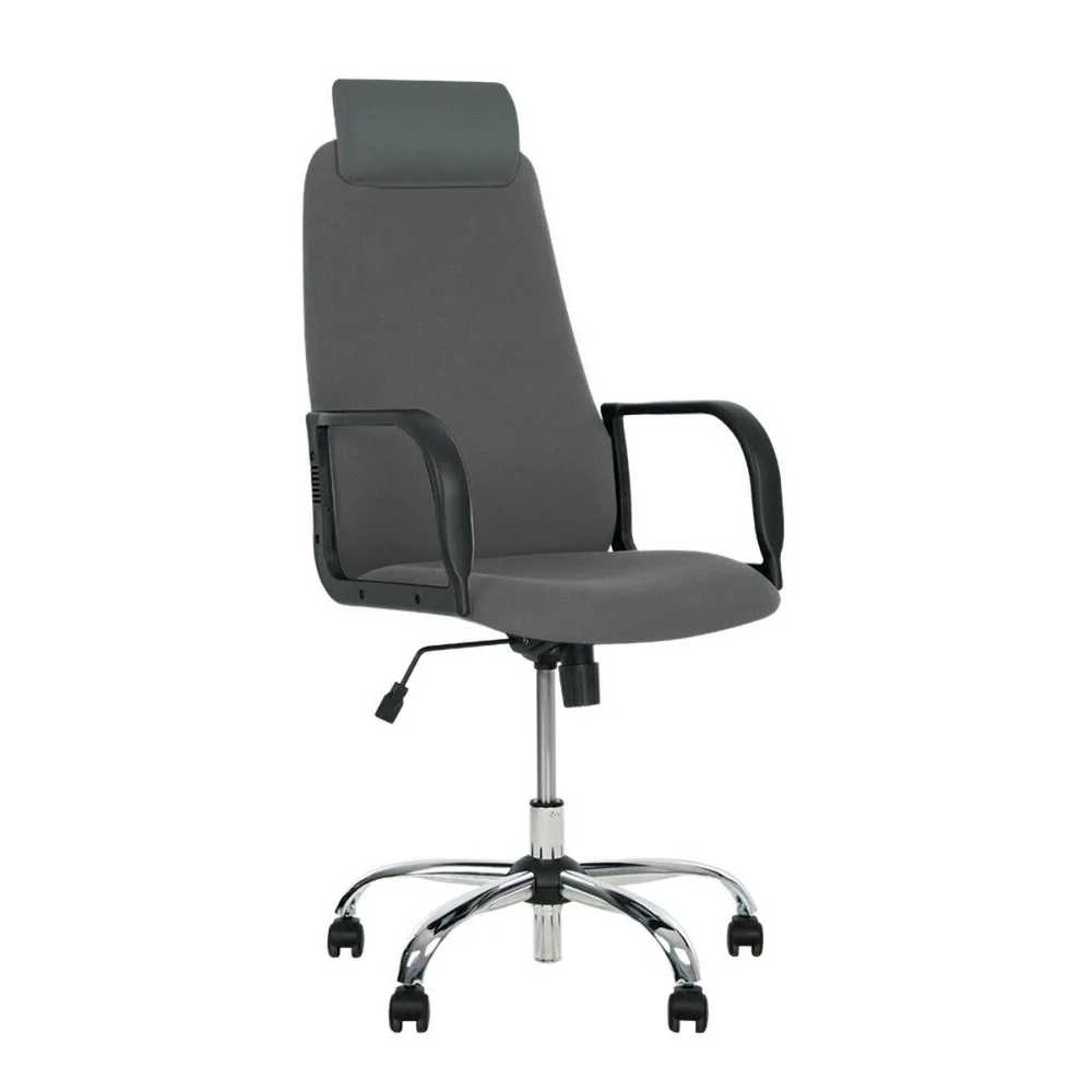 Мениджърски стол Diplomat KD HR Chrome ECO, снимка 2