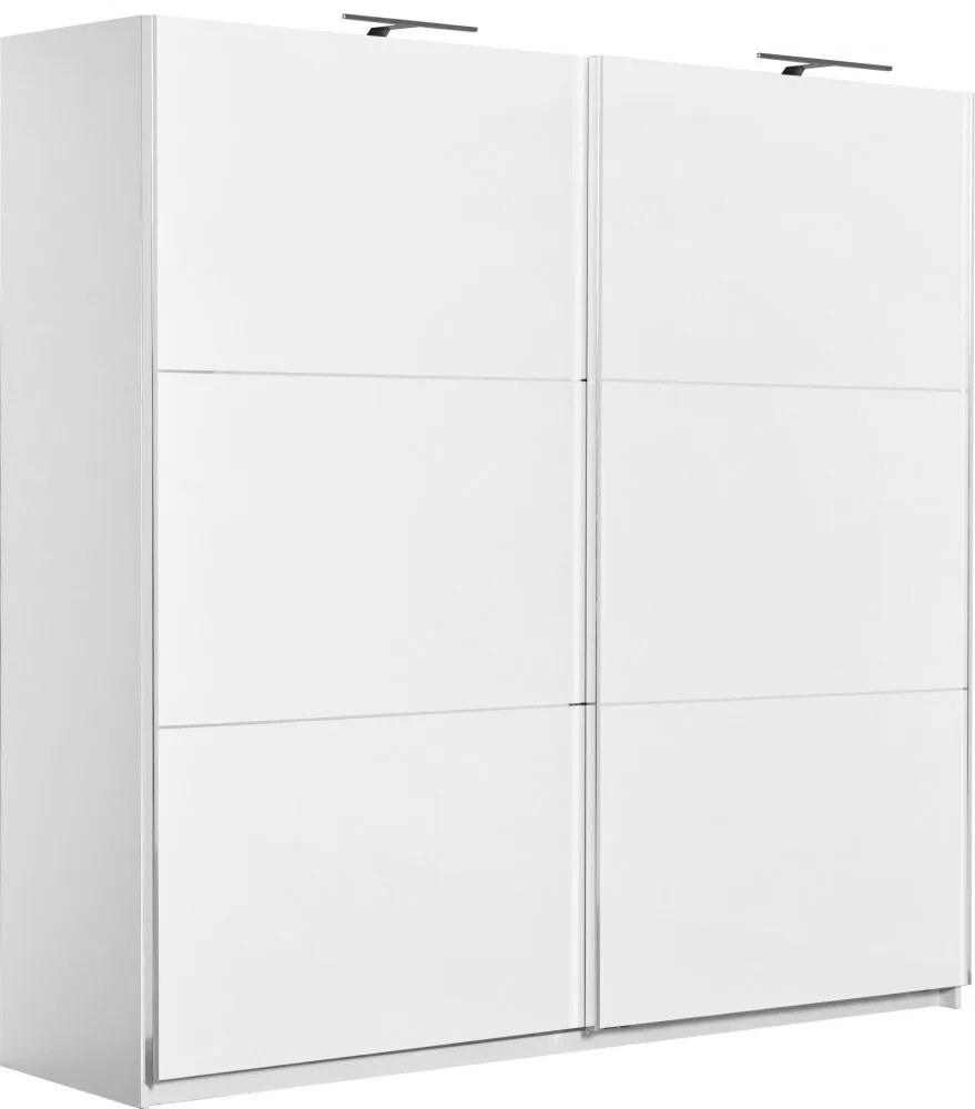 Гардероб ELEGANCE 230 – бял гланц
