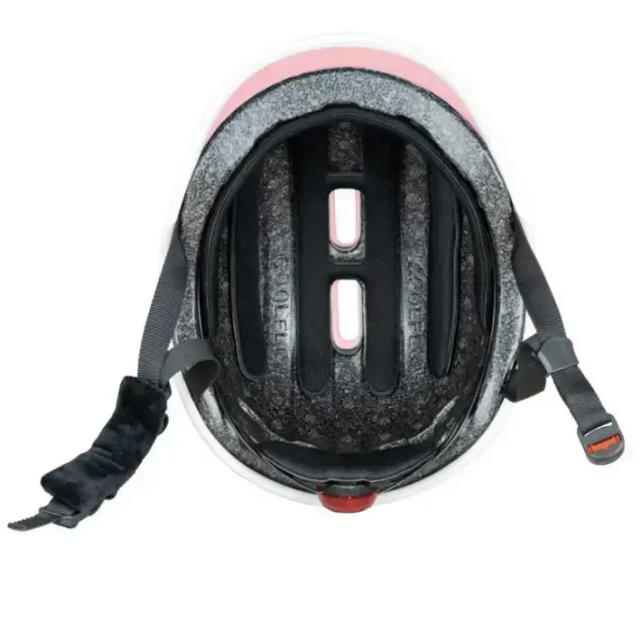 Детска светеща каска Globber Master XS/S (47-51см), пастелно розова, снимка 5