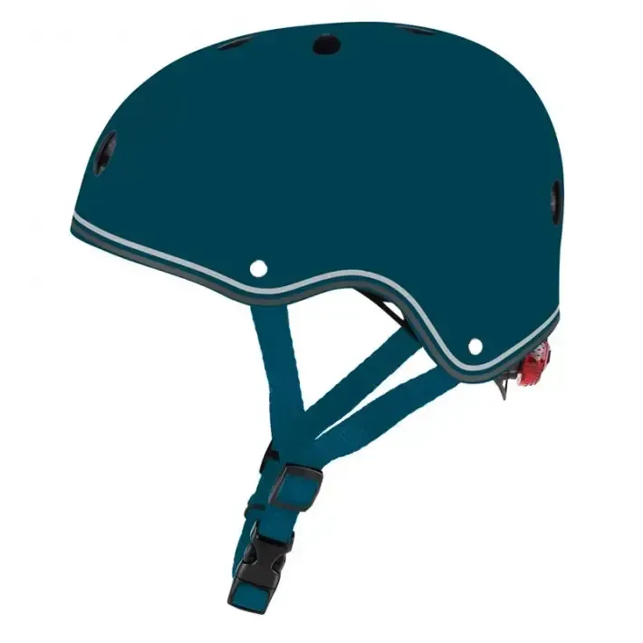 Детска каска за колело и тротинетка Globber XS/S (48-53 см) - петролено синьо