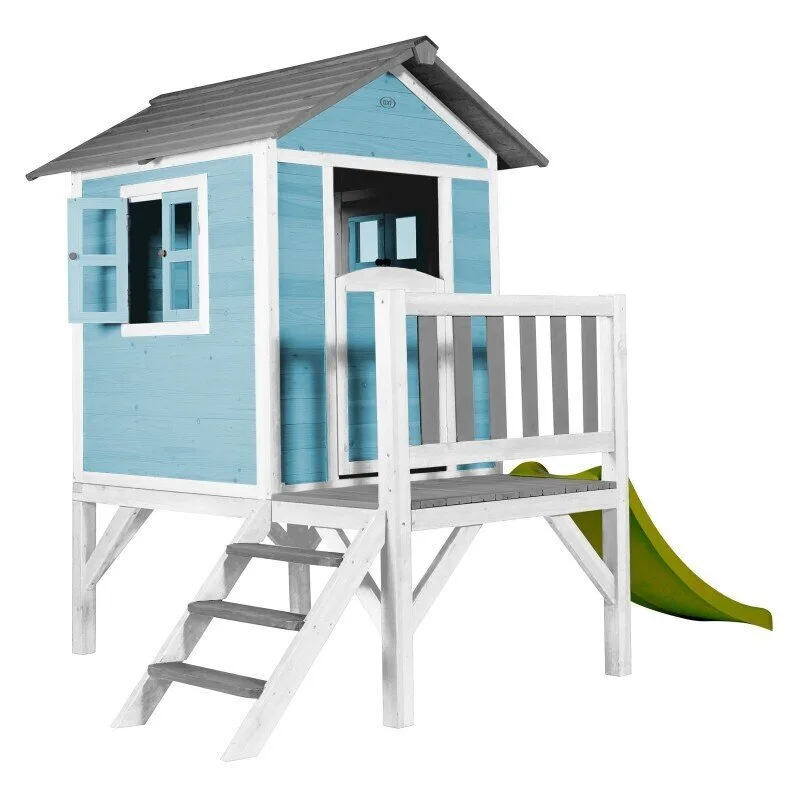 Къща за игра Sunny Lodge XL с пързалка – код C050.002.01, снимка 2