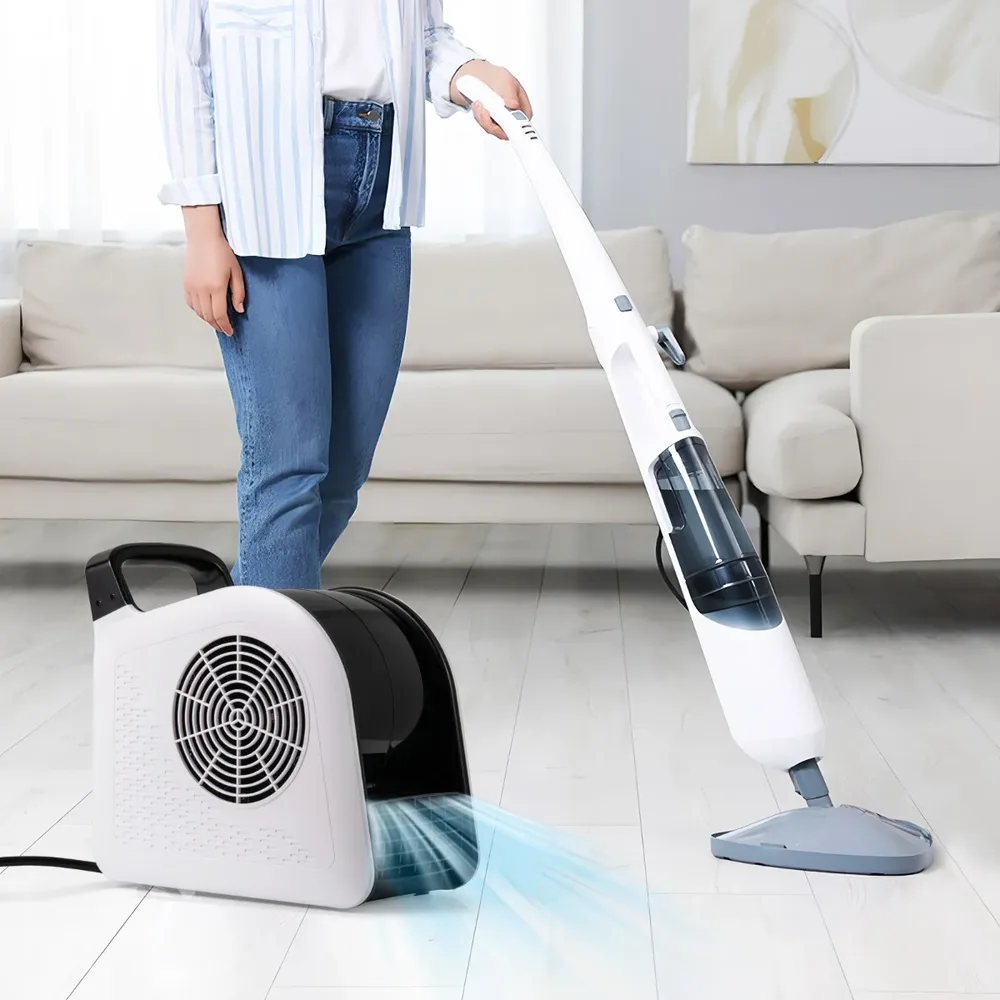 Мощен вентилатор-духалка с 3 скорости и въртяща се на 185° глава, 130 W, 552 м³/ч
