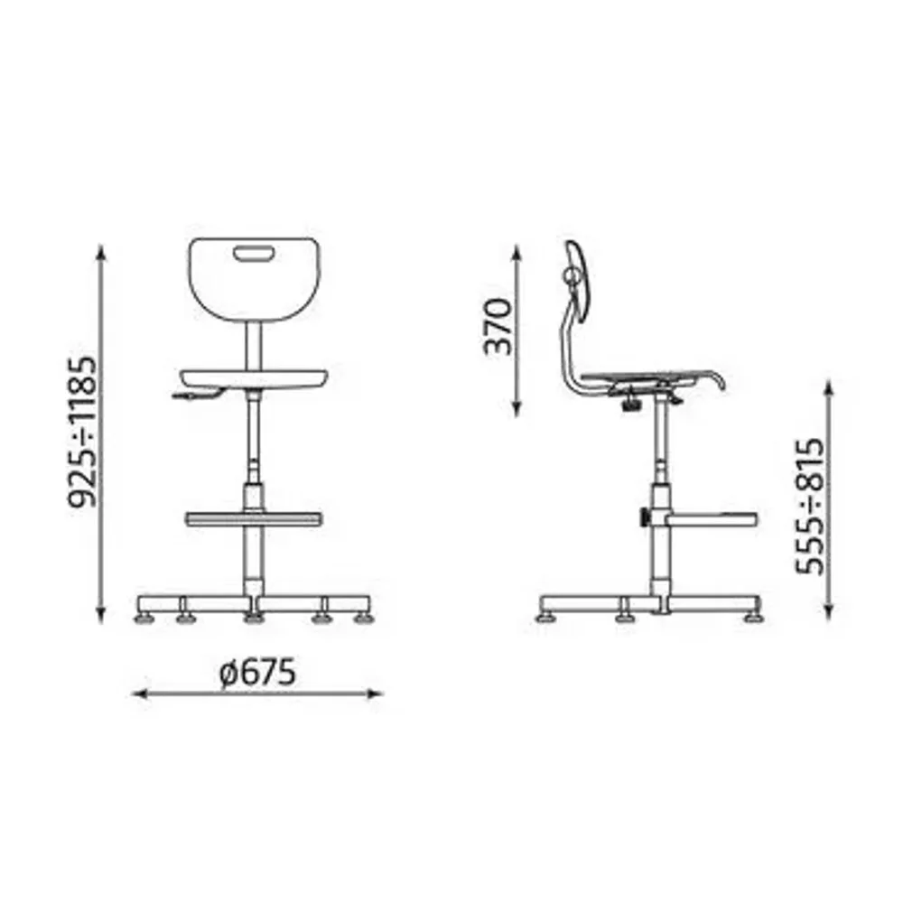 Werek Seat Plus Foot Base (еко кожа), снимка 2
