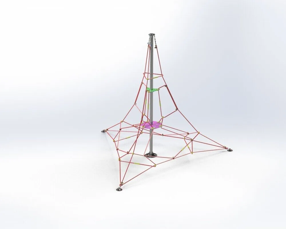 Комбинирано съоръжение за катерене PYRAMID CE0010-1