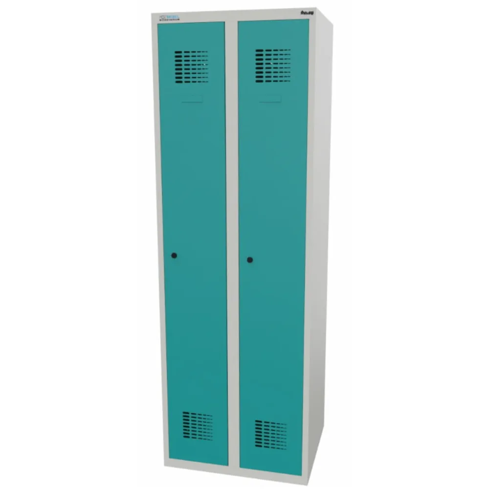 Метален гардероб Sum 320 W – RAL 7035 Light grey MALOW, снимка 4