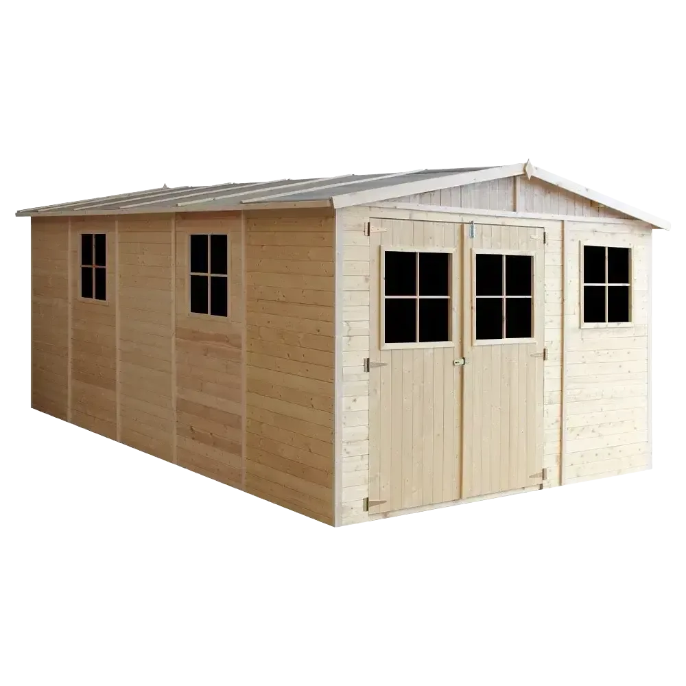 Барака - 303 × 493 см – 15 м²