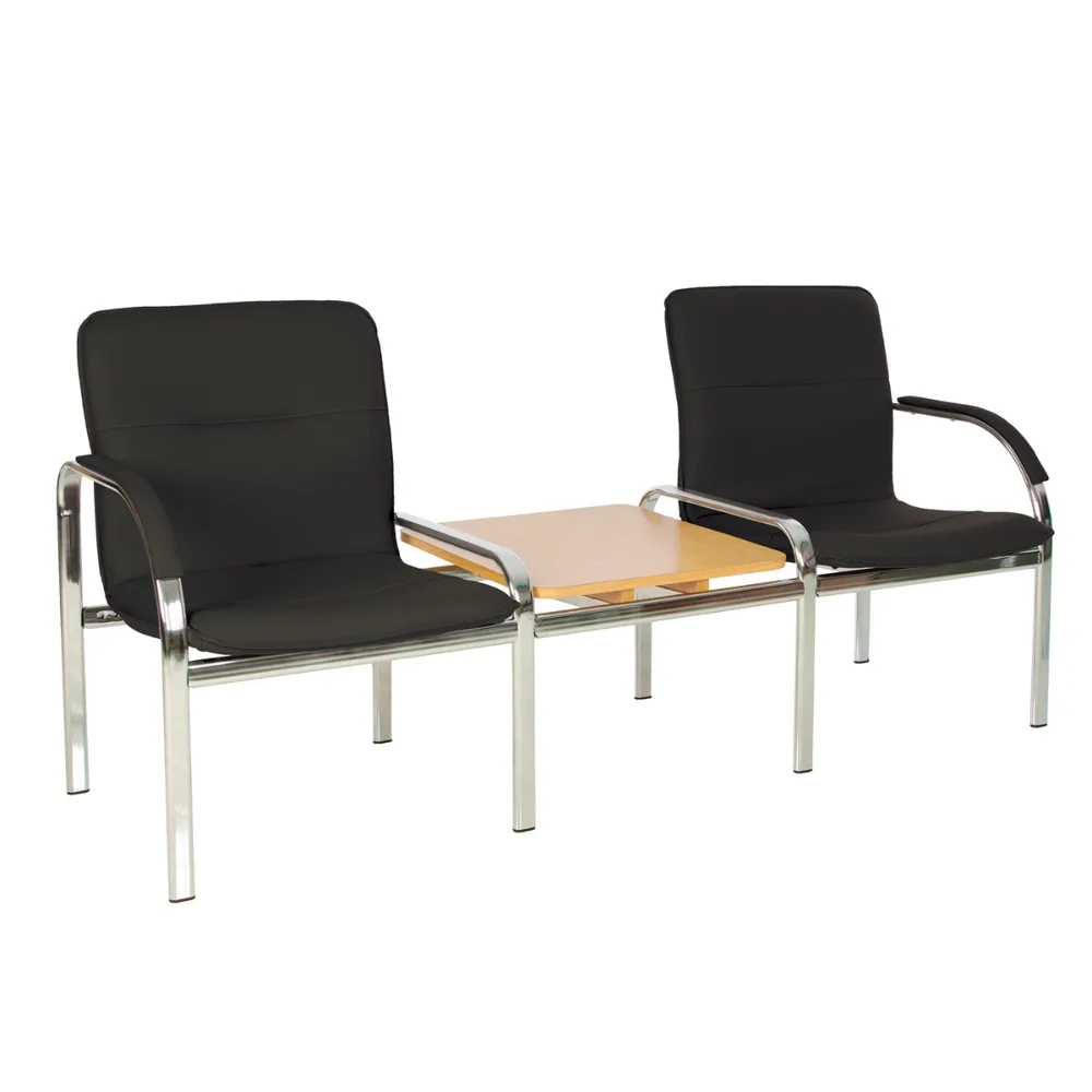 Двуместно кресло Staff-2T Soft с маса