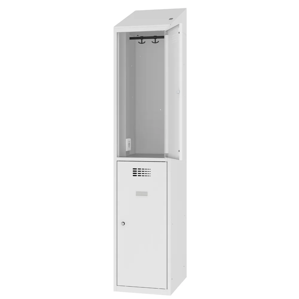 Метален гардероб с вградено захранване MSUS 412 V