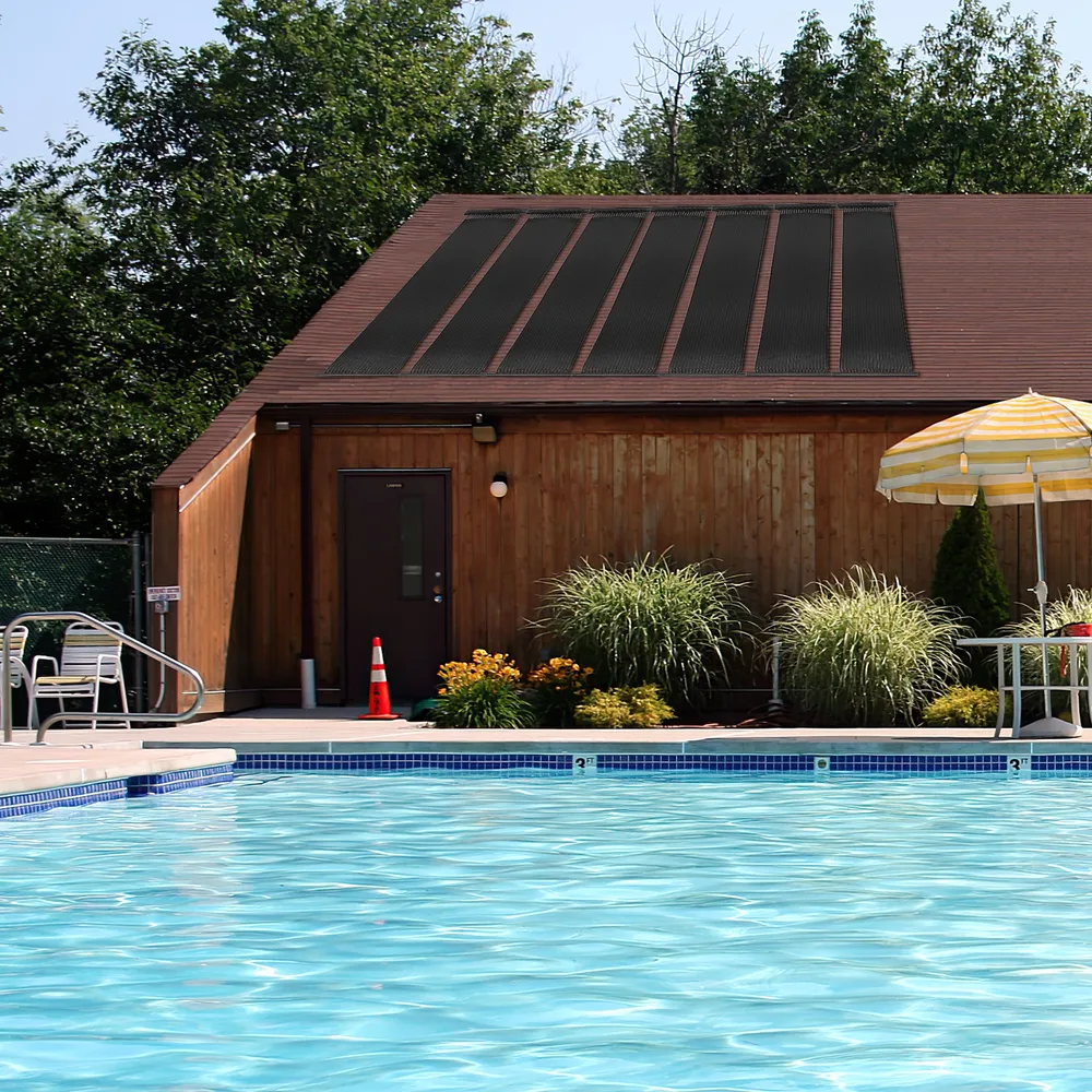 Комплект от 2 слънчеви нагревателя за басейн, устойчиви на атмосферни влияния, размер S, снимка 2