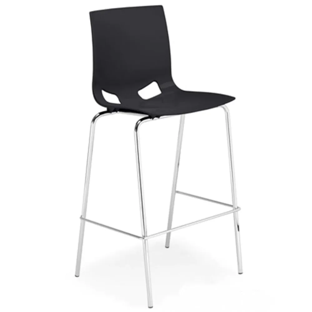 Бар стол Fondo Hocker – Gloss Orange, снимка 5