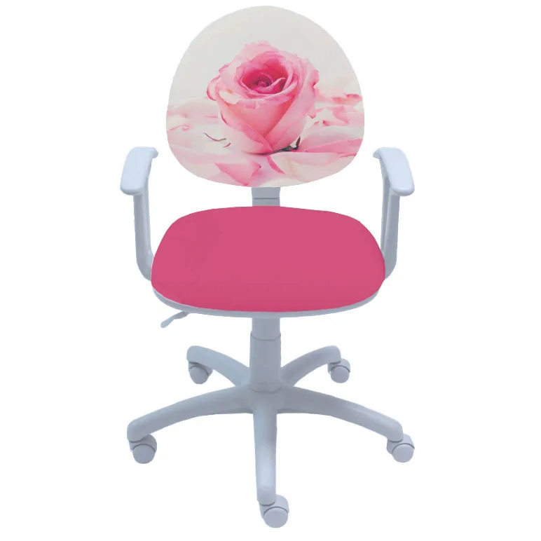 Детски стол Smart White Rose