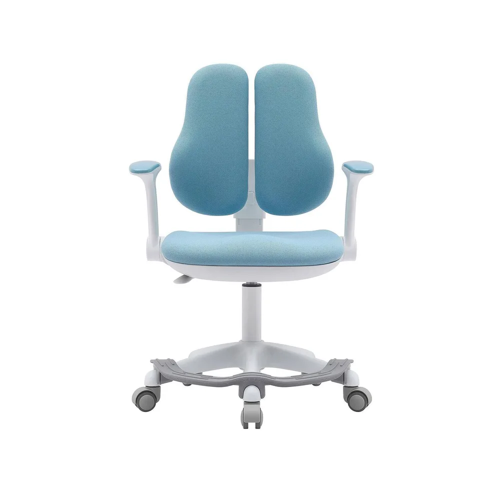 Детски стол RFG Ergo Cute White, текстил, до 100 kg, син, снимка 2