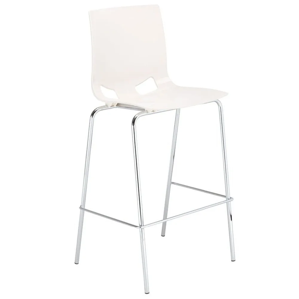 Бар стол Fondo Hocker – Gloss Orange, снимка 3