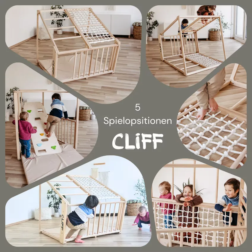 CLIFF PRO Premium дървена катерушка - White, снимка 6