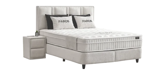 Тапицирана спалня с матрак PAROS 150 х 200, снимка 5
