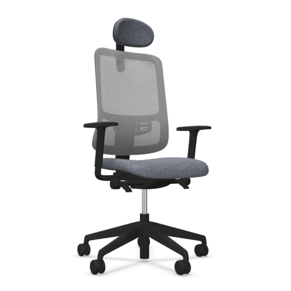 Работен стол Utila Black Mesh HRUA3