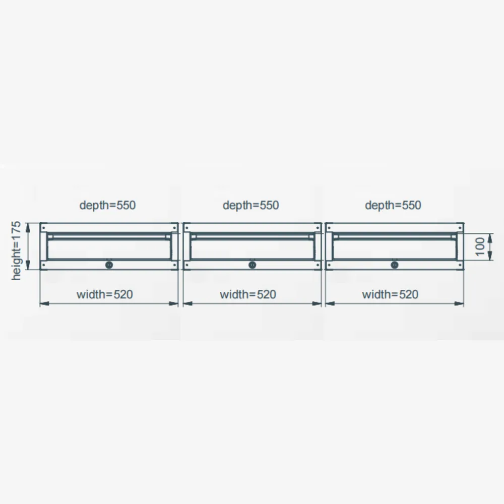 Работна маса SWT 17/2, снимка 4