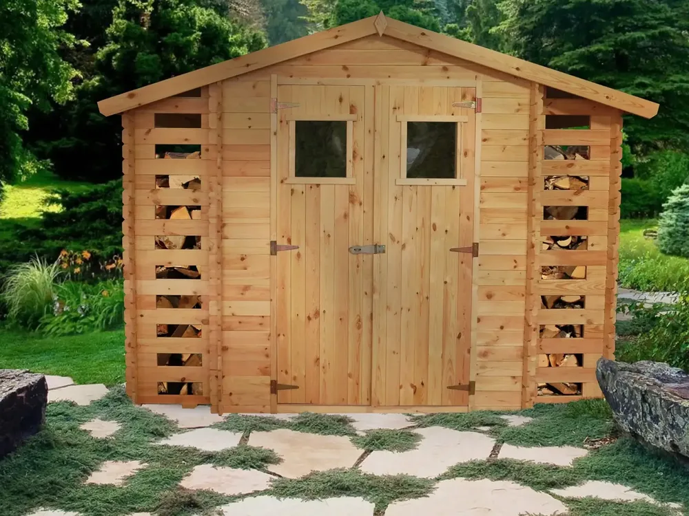 Барака с два навеса - 312 × 200 см – 5 м², снимка 6