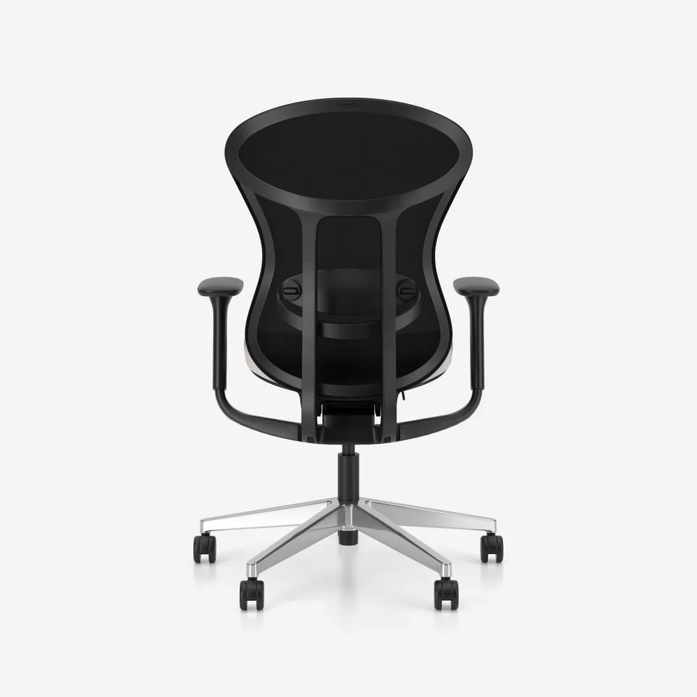 Работен стол Prox MESH BLACK POL, снимка 4